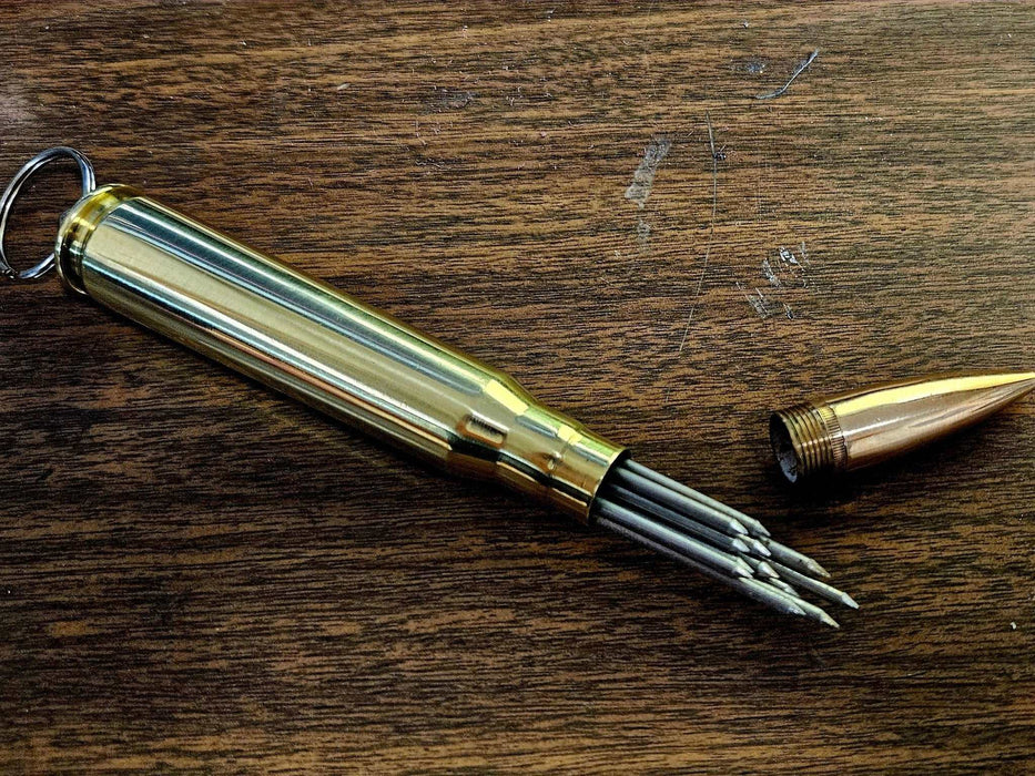50 Cal BMG Bullet Tungsten Storage Holder, Welding Accessories, Welding Tools, Supplies, TIG Welding Gear, Keychain Gift