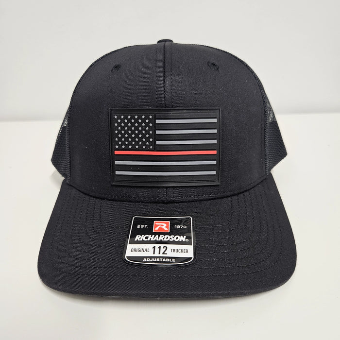 Richardson 112 Hat with PVC American Flag