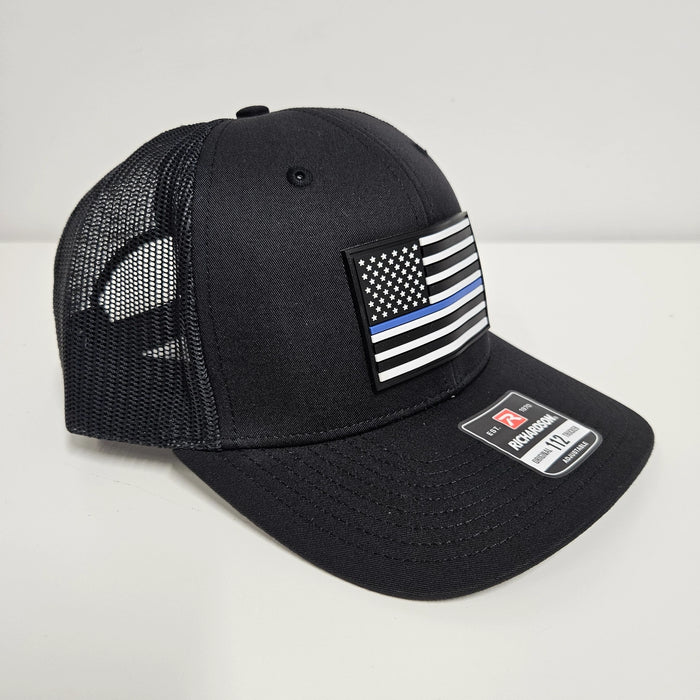 Richardson 112 Hat with PVC American Flag