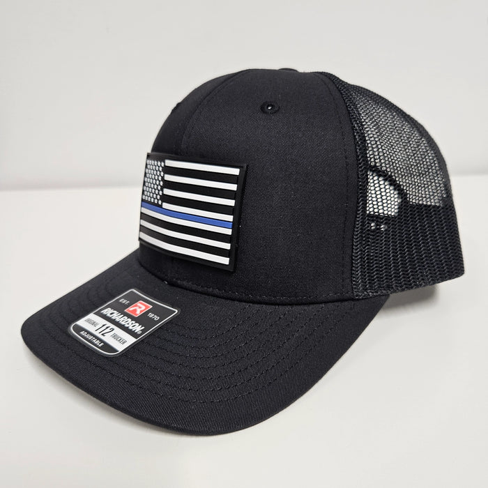Richardson 112 Hat with PVC American Flag