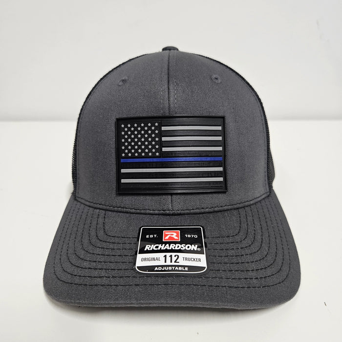 Richardson 112 Hat with PVC American Flag
