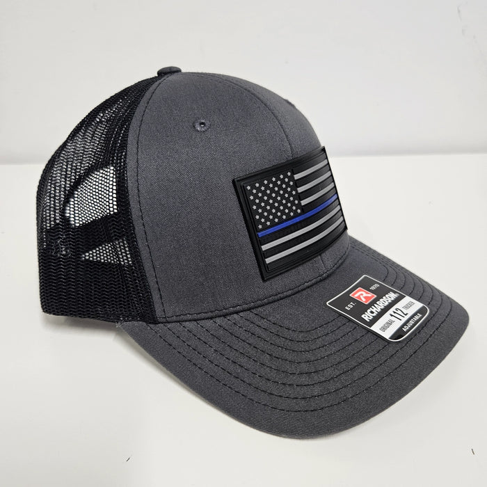 Richardson 112 Hat with PVC American Flag