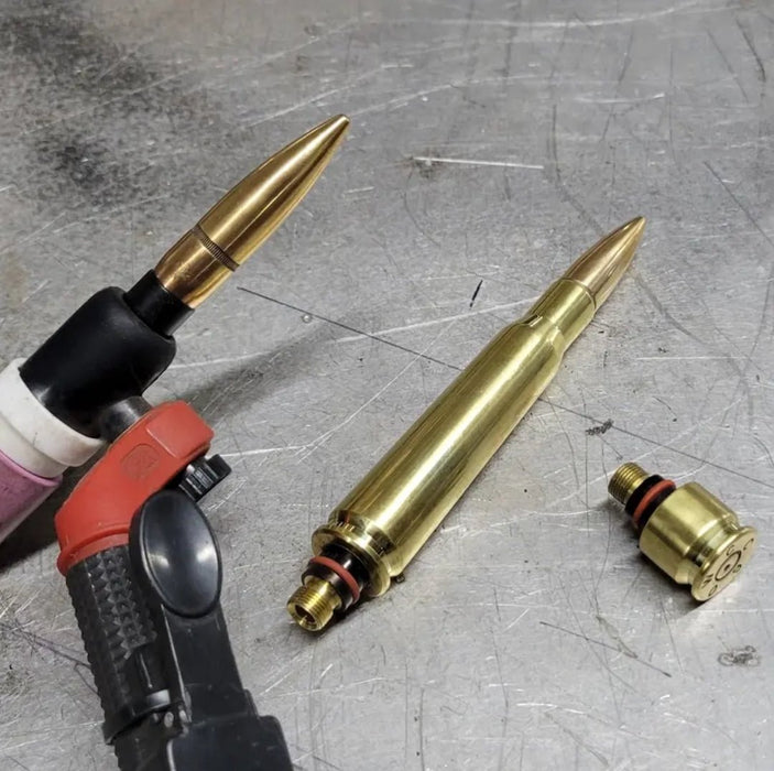 50 Cal BMG Bullet Tig Welding Back Cap Set, Welding Accessories, Tig Welding Tools, Welding Supplies, Tig Welding Gear