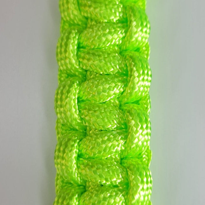 50 Caliber BMG Bullet Paracord Color Neon Green