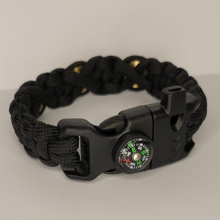 Bullet Paracord Survival Bracelet, Birthday Present for Wife, Stacking Bracelets, Camping Accessory, Emergency Tactical Bracelet - HittCraft Bullet Gifts