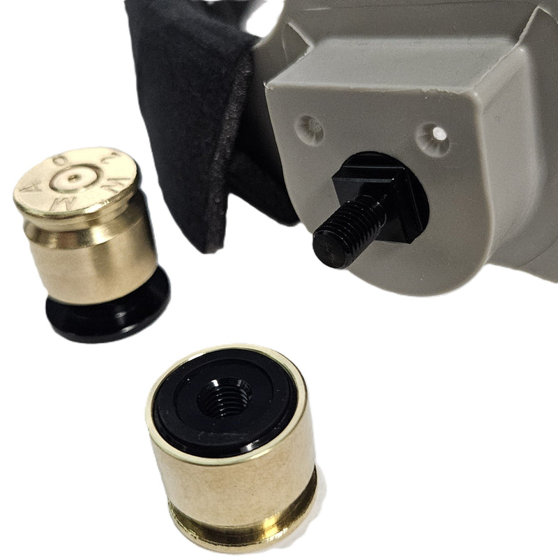 50 Caliber BMG Welding Hood Helmet Fasteners Headgear Replacement Parts Accessories Screws Flip Hood Aluminum - Anodized w/Silicone Washer Non-Slip 1 Pair