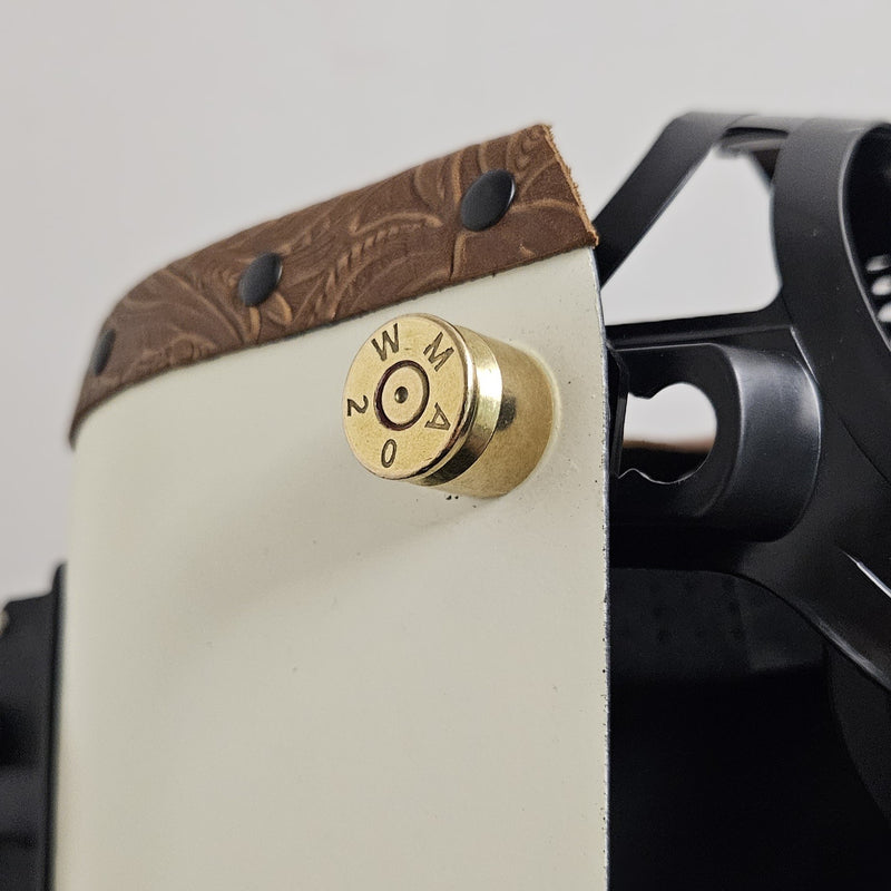 50 Caliber BMG Welding Hood Helmet Fasteners Headgear Replacement Parts Accessories Screws Flip Hood Aluminum - Anodized w/Silicone Washer Non-Slip 1 Pair