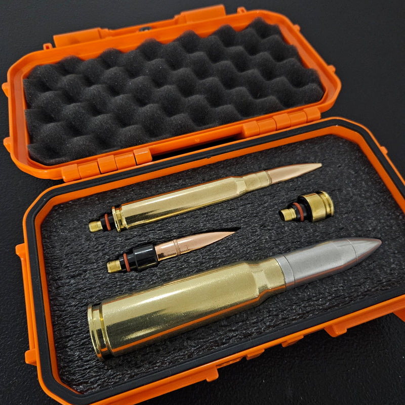 Tig Welding Bullet Back Cap Set and 20mm Vulcan Round Tungsten Holder Bundle