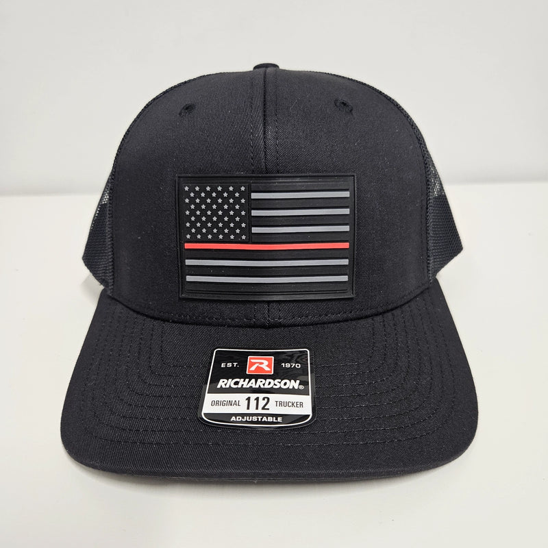 Richardson 112 Hat with PVC American Flag