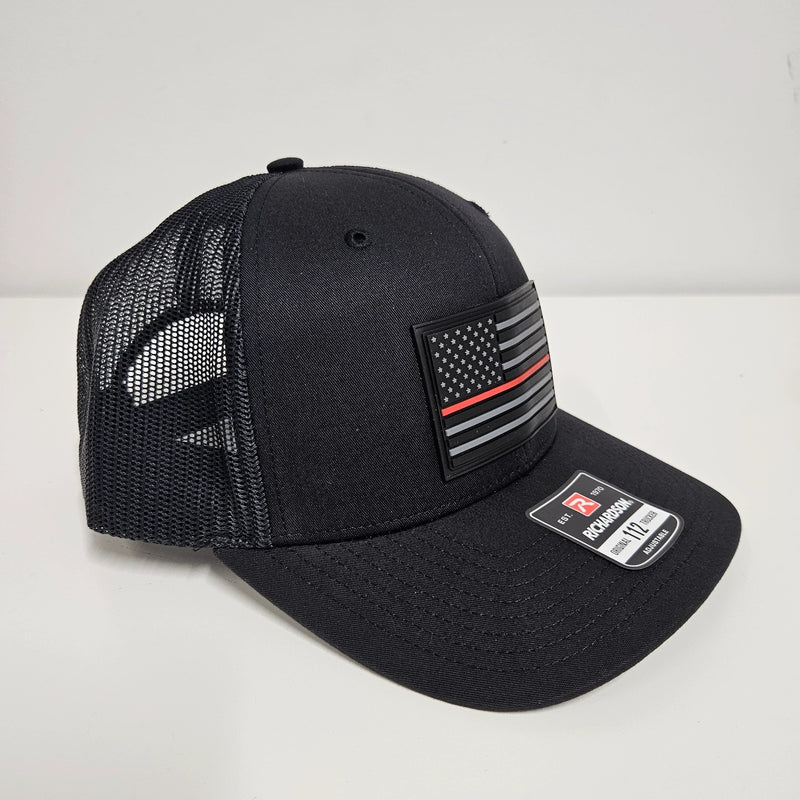Richardson 112 Hat with PVC American Flag