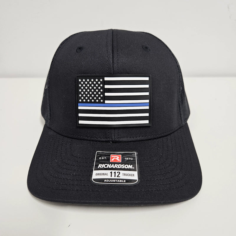 Richardson 112 Hat with PVC American Flag