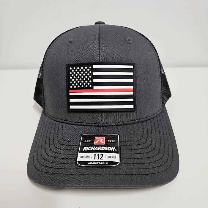 Richardson 112 Hat with PVC American Flag