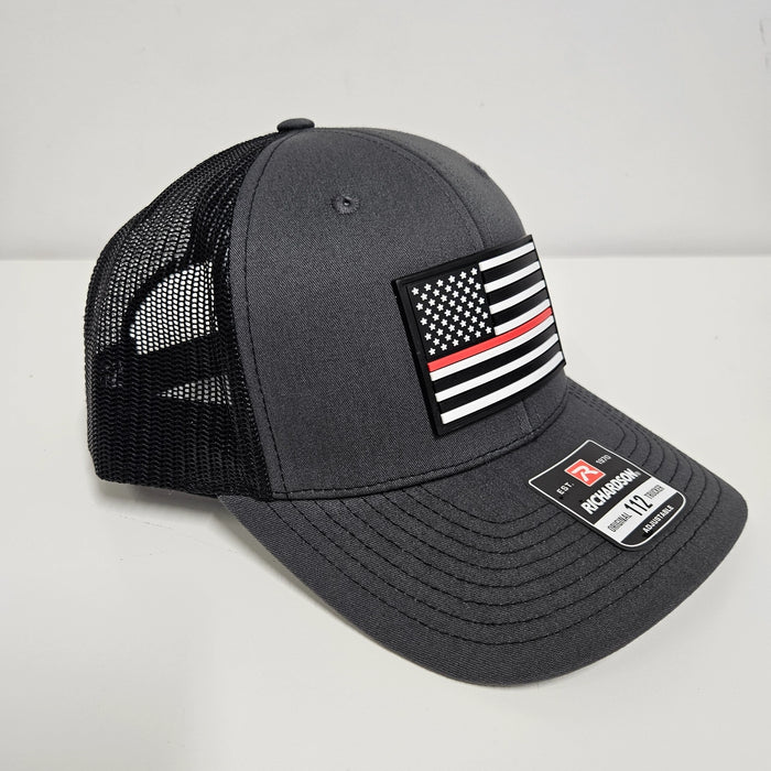 Richardson 112 Hat with PVC American Flag