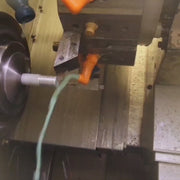 Video showing the machining process to make our 45 valve stem cap inserts