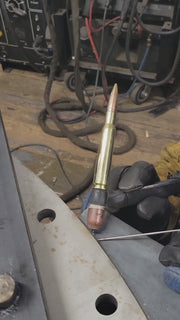 welding with our 50 bmg bullet long back cap