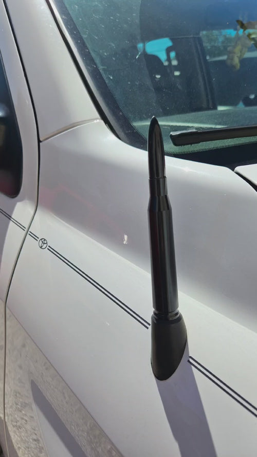 How to video showing the installation of our 50 bmg bullet antenna