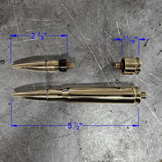 50 Cal BMG Bullet Tig Welding Back Cap Set, Welding Accessories, Tig Welding Tools, Welding Supplies, Tig Welding Gear